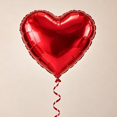 Globo de corazón con helio ❤️